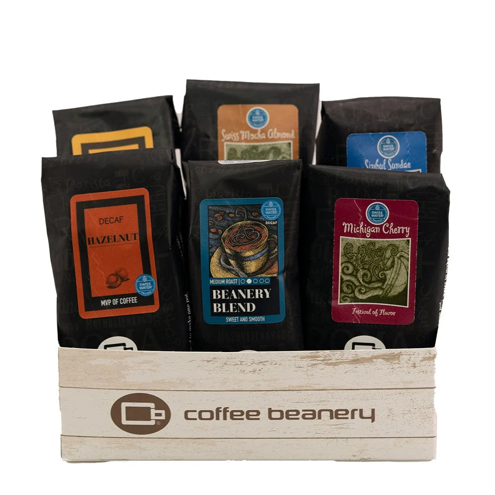 6-Pack Coffee Sampler Gift Basket - Image 4