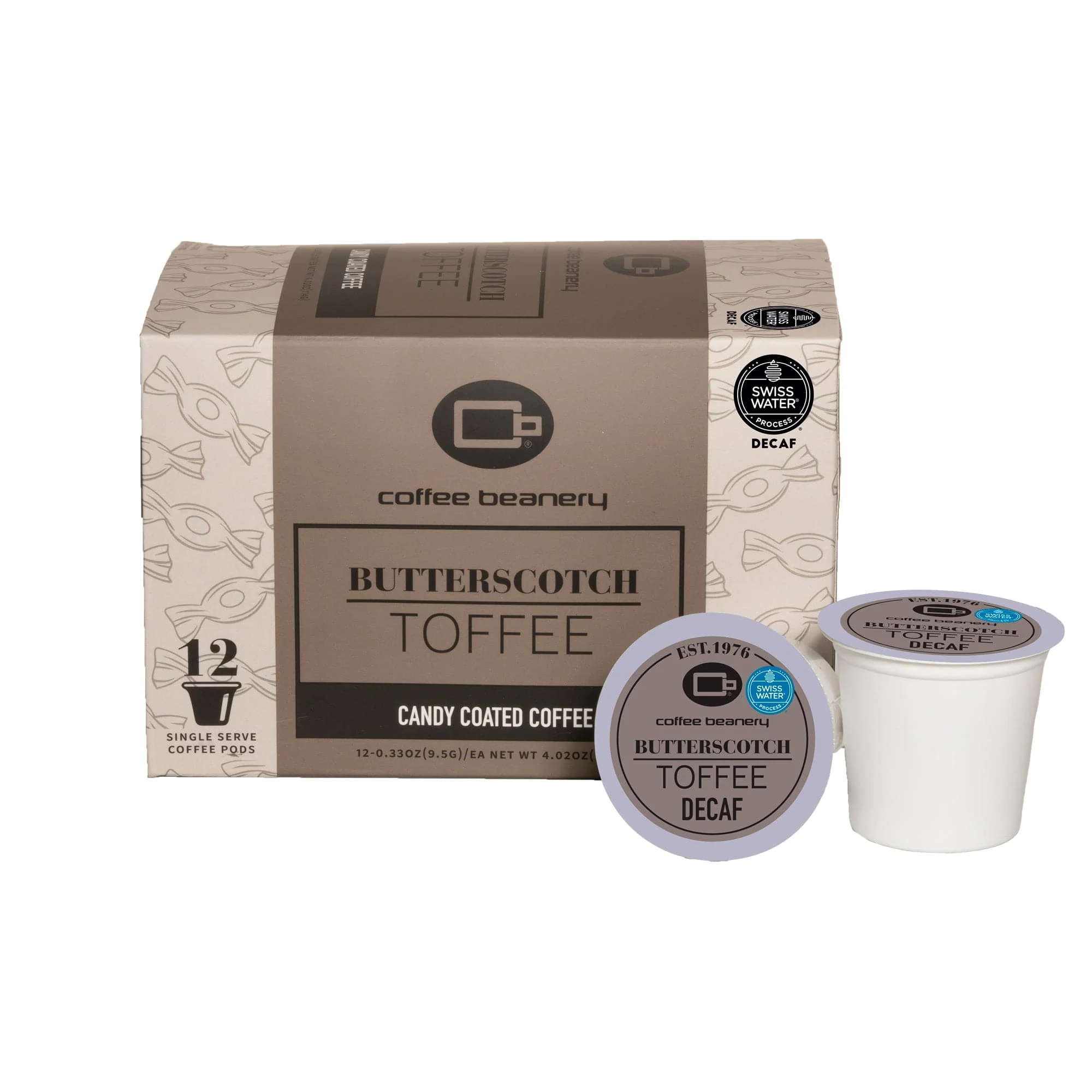 Butterscotch Toffee Flavored SWP Decaf Coffee - Image 3