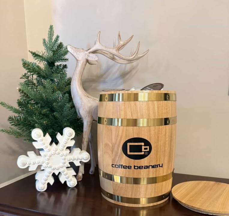 Coffee Beanery Barrel - Image 3