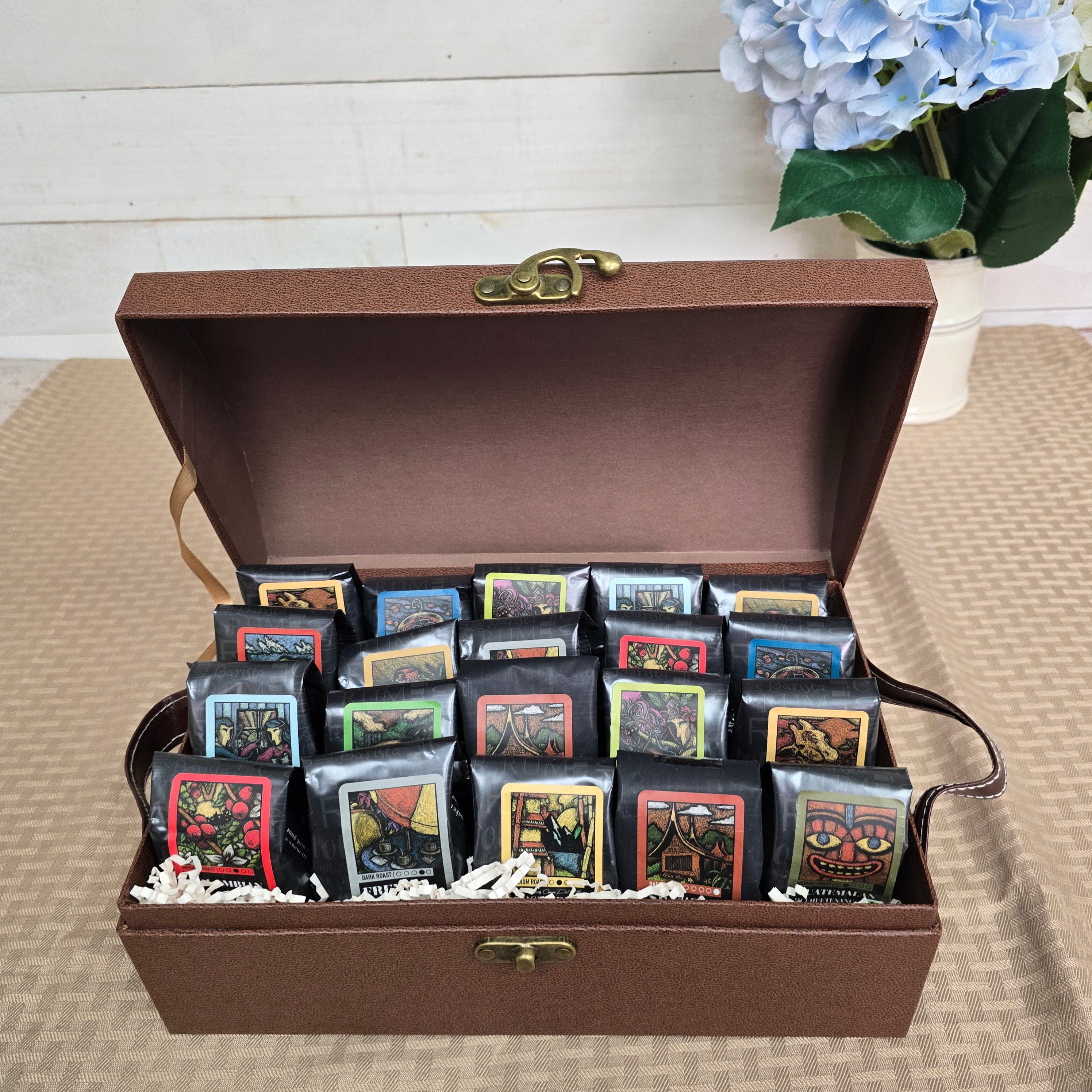 Coffee Trunk of Samplers Gift Basket - Image 4